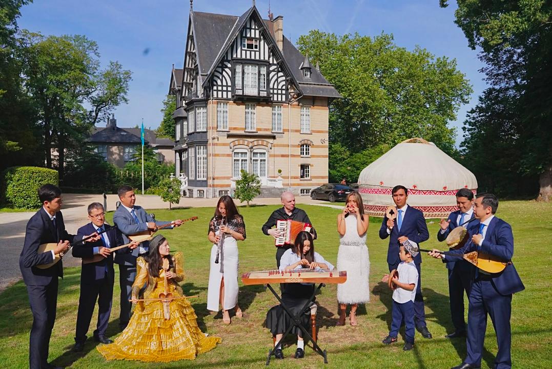 National Dombra Day Celebrated with Special Musical Performance in Brussels