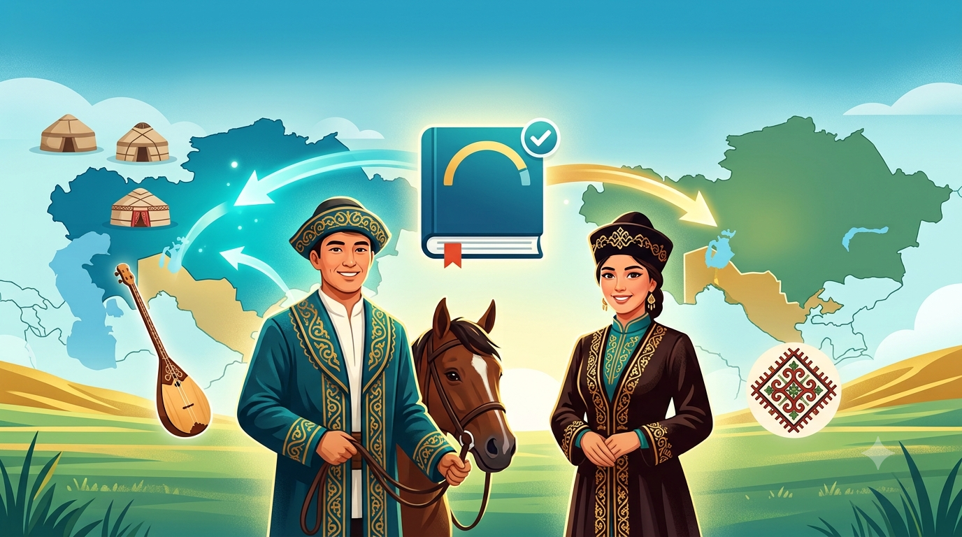Which Language Is Closest to Kazakh?