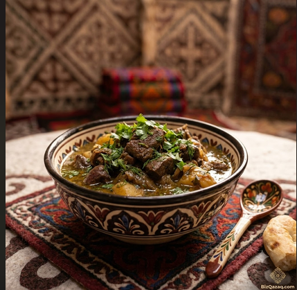 Kuyrdak (Traditional Meat & Organ Stir-fry)