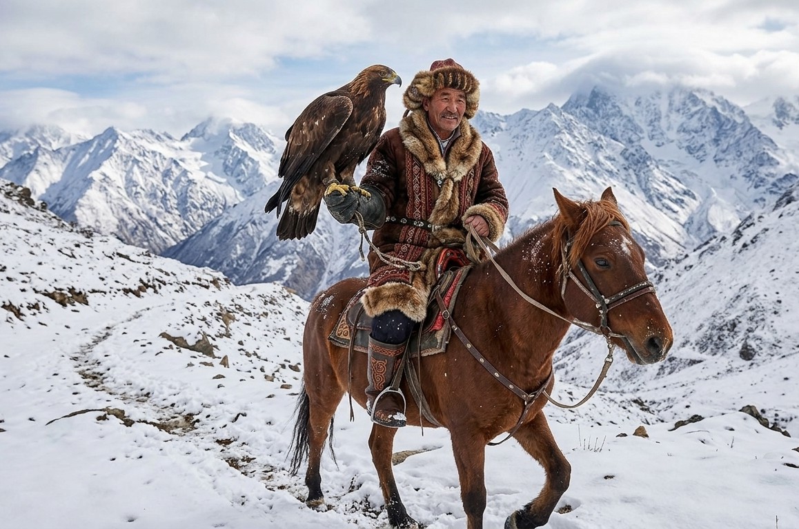 Kusbegelik (Kazakh Falconry)
